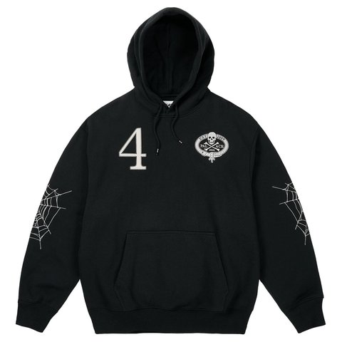 Palace SKULL CREST HOOD BLACK - Style 5