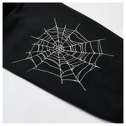 Palace SKULL CREST HOOD BLACK - Style 5