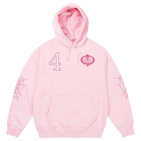 Palace SKULL CREST HOOD CHILL PINK - Style 5