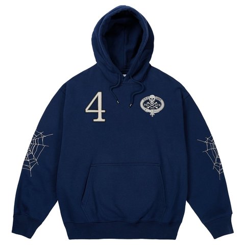 Palace SKULL CREST HOOD NAVY - Style 5