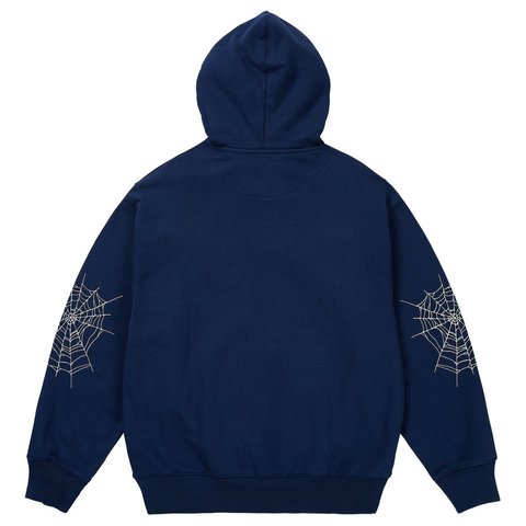 Palace SKULL CREST HOOD NAVY - Style 5
