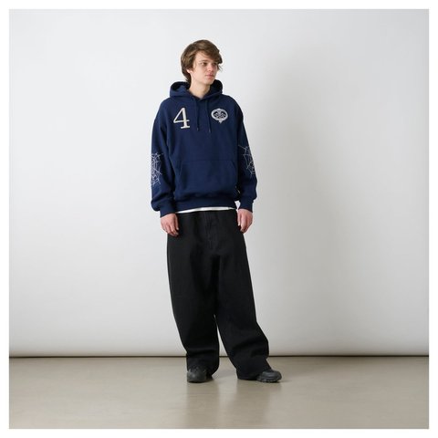 Palace SKULL CREST HOOD NAVY - Style 5