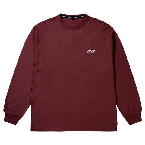 Palace BASICALLY A LONGSLEEVE MAROONISH - Style 1