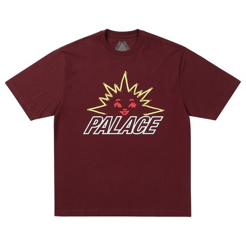 Palace DOT 2 DOT T-SHIRT MAROONISH - Style 1