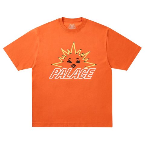 Palace DOT 2 DOT T-SHIRT POP ORANGE - Style 1
