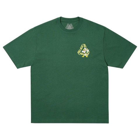 Palace ERASER P-3 T-SHIRT RACEY GREEN - Style 2