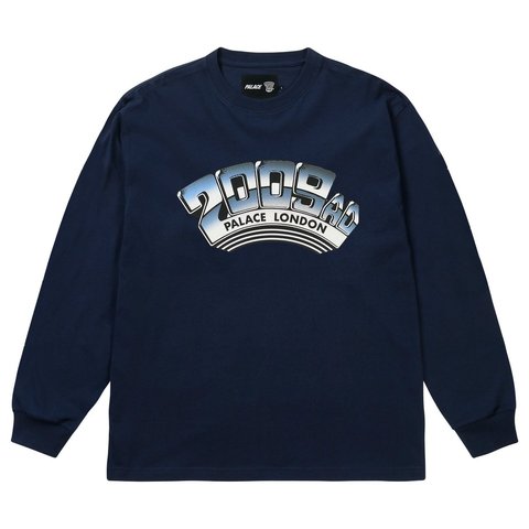 Palace JUDGE DREDD 2009AD LONGSLEEVE NAVY - Style 1