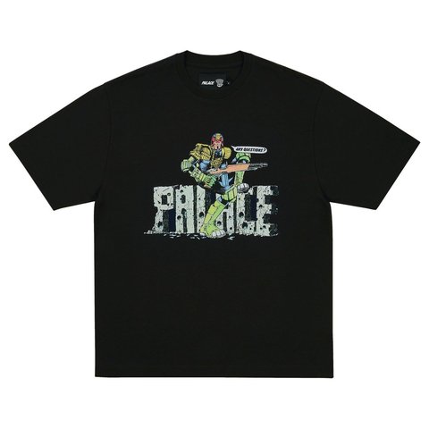 Palace JUDGE DREDD T-SHIRT BLACK - Style 1