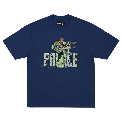 Palace JUDGE DREDD T-SHIRT NAVY - Style 1
