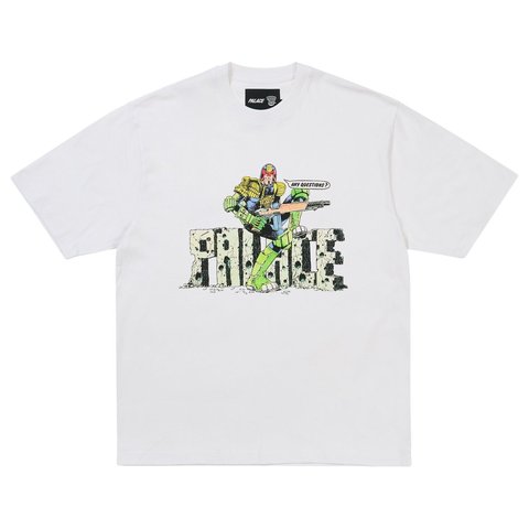 Palace JUDGE DREDD T-SHIRT WHITE - Style 1