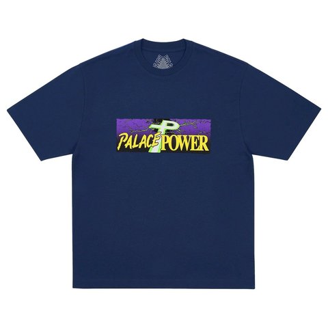 Palace PALACE POWER T-SHIRT NAVY - Style 1