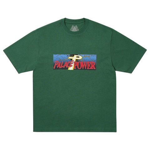 Palace PALACE POWER T-SHIRT RACEY GREEN - Style 1
