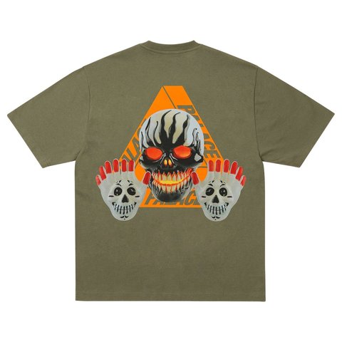 Palace TRI-FREAKY T-SHIRT THE DEEP GREEN - Style 2