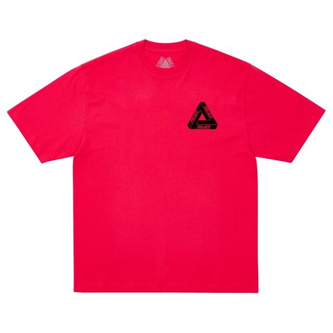 Palace TRI-FREAKY T-SHIRT TRUEST RED - Style 2