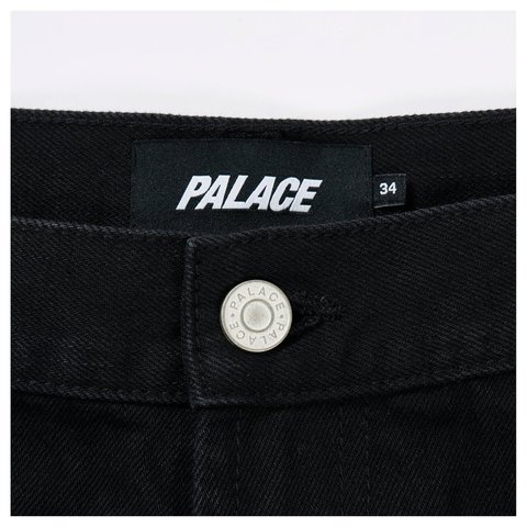 Palace P100 SUPER BAGGY JEAN BLACK - Style 7
