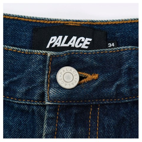 Palace P100 SUPER BAGGY JEAN INDIGO - Style 7