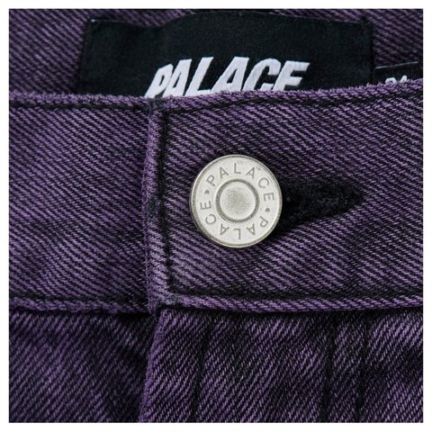 Palace P100 SUPER BAGGY JEAN PURPLE - Style 7