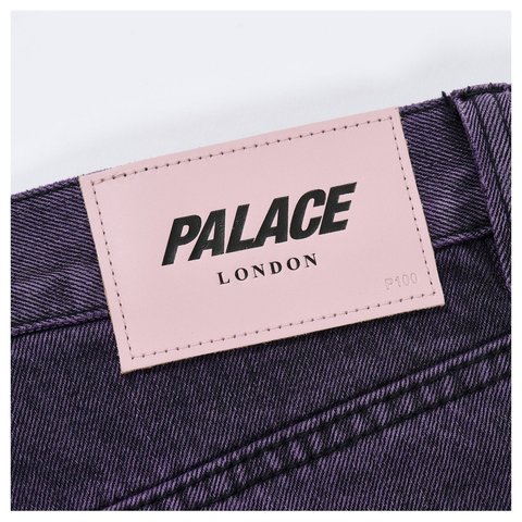 Palace P100 SUPER BAGGY JEAN PURPLE - Style 7