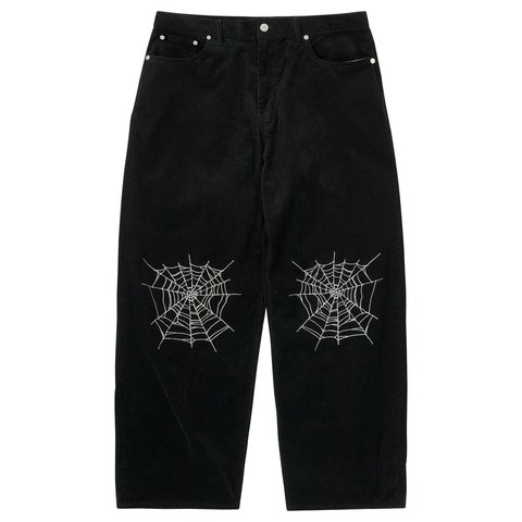 Palace SKULL CREST P90 BAGGY CORD BLACK - Style 5