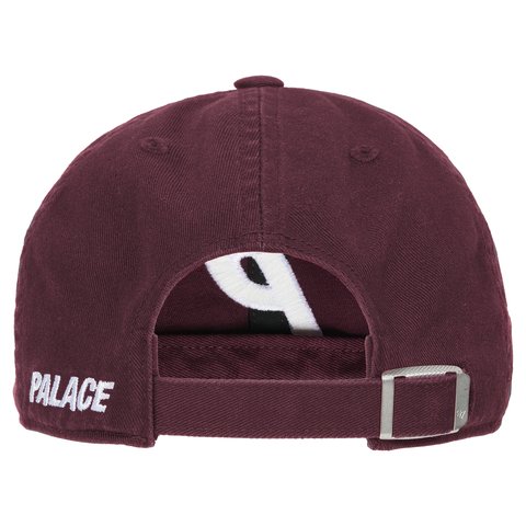 Palace 47' P CLEAN UP 6-PANEL DARK MAROON - Colorway