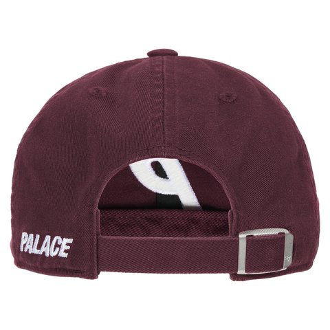 Palace 47' P CLEAN UP 6-PANEL KIDS DARK MAROON - Colorway