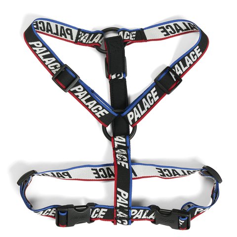 Palace BASICALLY A DOG HARNESS BLACK MULTI - Colorway
