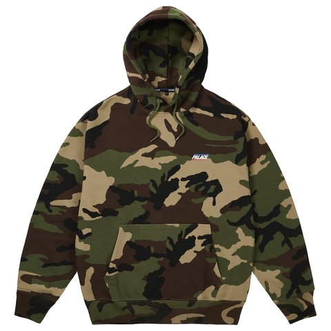 Palace BASICALLY A HOOD WOODLAND CAMO