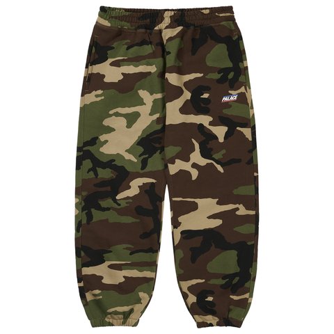 Palace BASICALLY A JOGGER WOODLAND CAMO