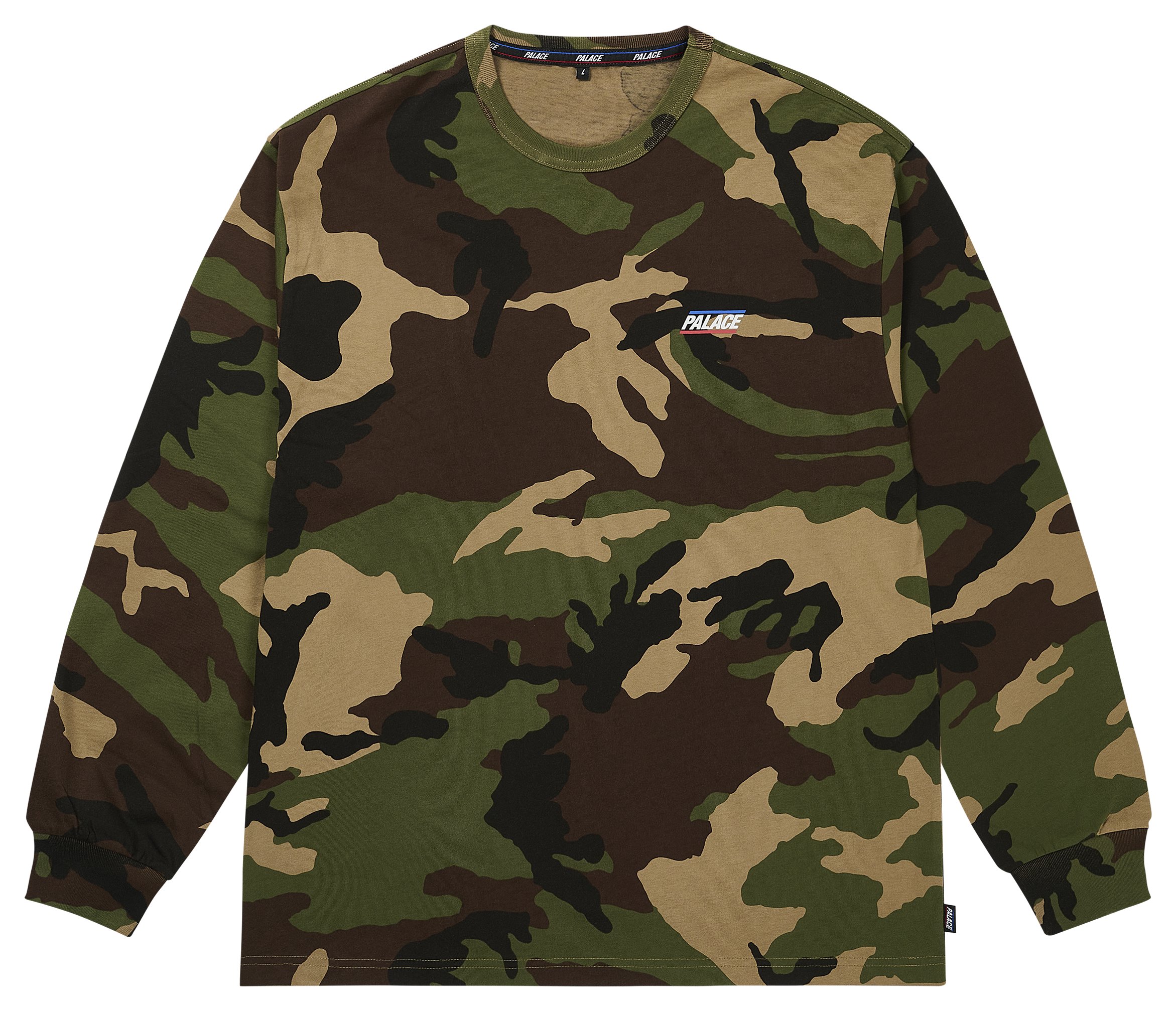 BASICALLY A LONGSLEEVE WOODLAND CAMO - PalaceCommunity