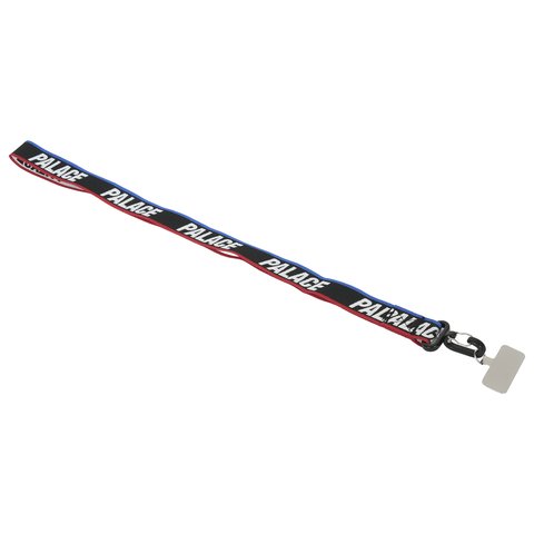 Palace BASICALLY A PHONE LANYARD BLACK MULTI - Colorway