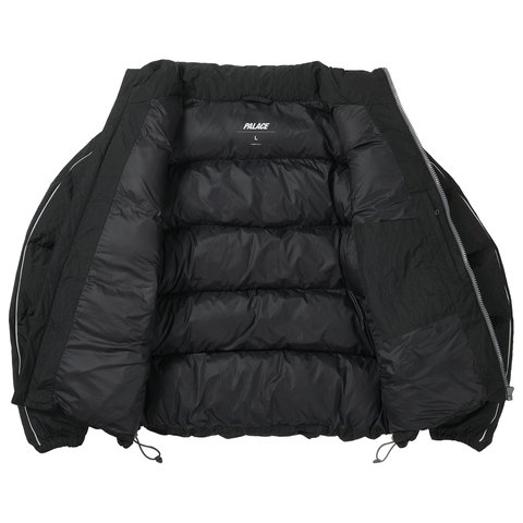 Palace BIG RIPSTOP PUFFA JACKET BLACK - Colorway