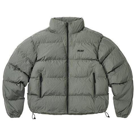 Palace BIG RIPSTOP PUFFA JACKET OLIVE