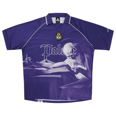 Palace CARAVAGGIO FOOTBALL JERSEY PURPLE