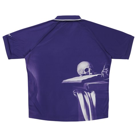 Palace CARAVAGGIO FOOTBALL JERSEY PURPLE - Colorway