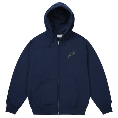 Palace CHECK P3 HOOD NAVY