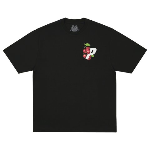 Palace CHERRY P T-SHIRT BLACK