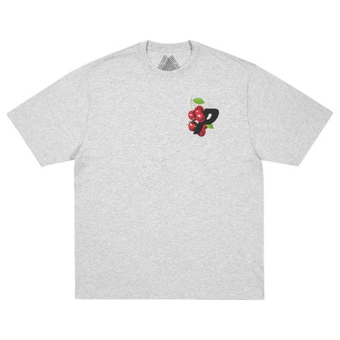 Palace CHERRY P T-SHIRT GREY MARL
