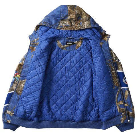Palace DASCAR JACKET REALTREE EDGE BLUE - Colorway