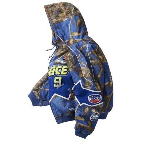 Palace DASCAR JACKET REALTREE EDGE BLUE - Colorway