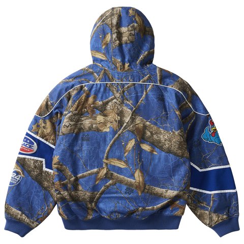 Palace DASCAR JACKET REALTREE EDGE BLUE - Colorway