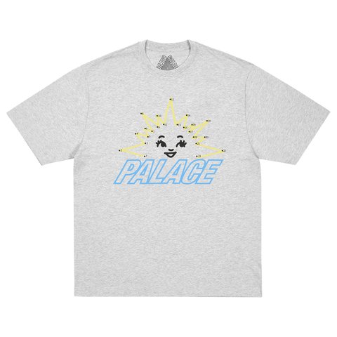 Palace DOT 2 DOT T-SHIRT GREY MARL