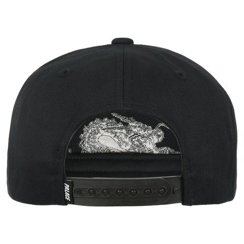 Palace DRAGON P FRAME 5-PANEL SNAPBACK BLACK - Colorway