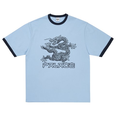 Palace DRAGON RINGER T-SHIRT PERFECT BLUE