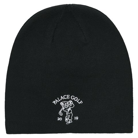 Palace GOLF NEIN CUFF BEANIE BLACK