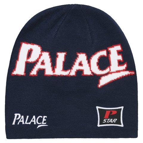 Palace GOLF NEIN CUFF BEANIE NAVY