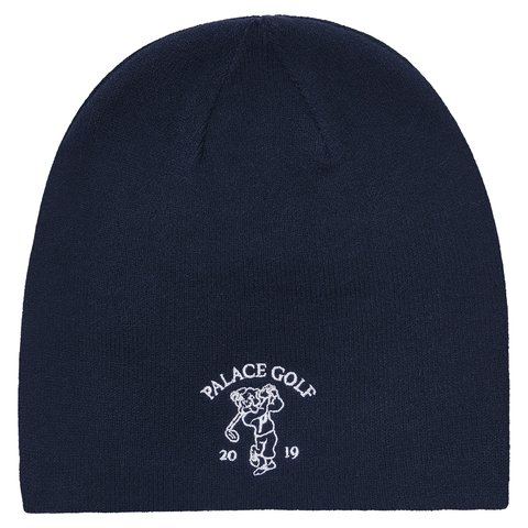 Palace GOLF NEIN CUFF BEANIE NAVY - Colorway