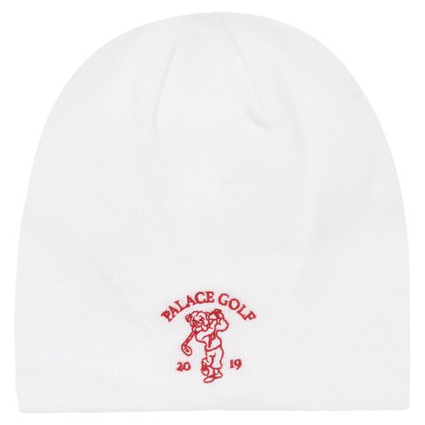 Palace GOLF NEIN CUFF BEANIE WHITE - Colorway