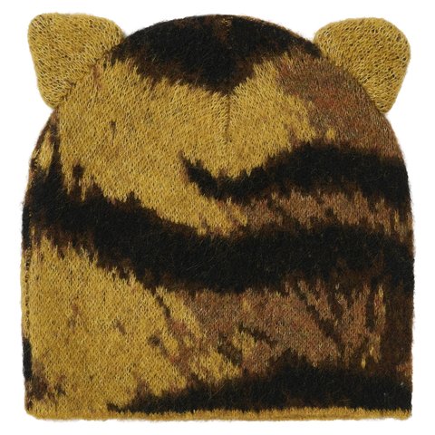 Palace HAIRY TIGER EARS BEANIE ORANGE - Colorway