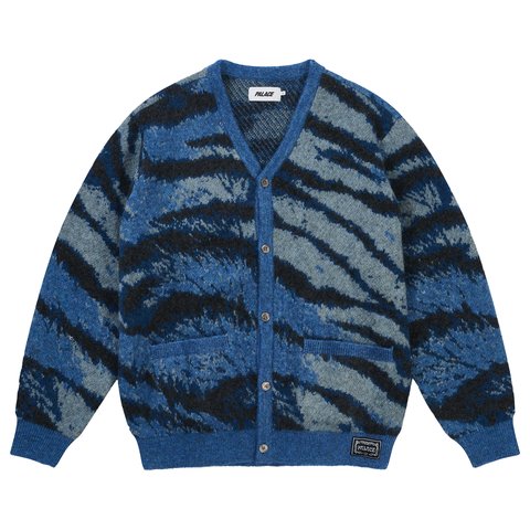 Palace HAIRY TIGER KNIT BLUE