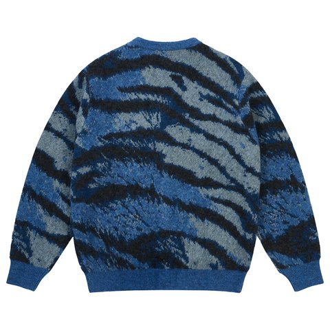 Palace HAIRY TIGER KNIT BLUE - Colorway